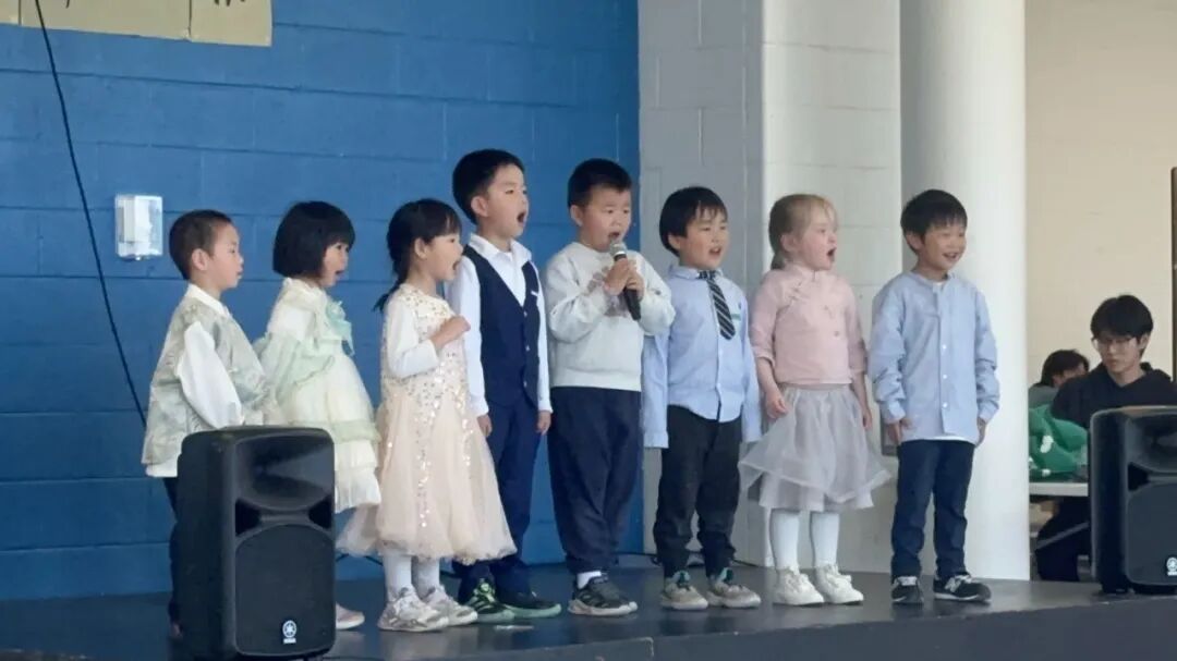 Capital Chinese School preschool choir
